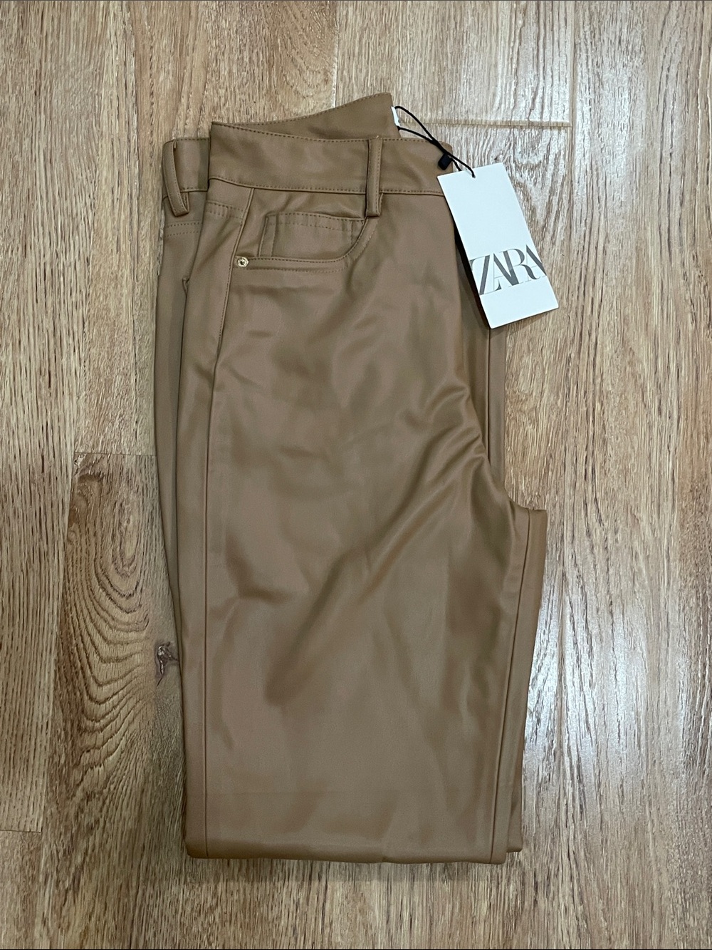 ZARA Women’s Camel Chinos